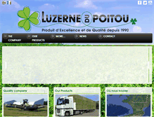 Tablet Screenshot of luzernedupoitou.com